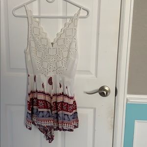 Tank top romper